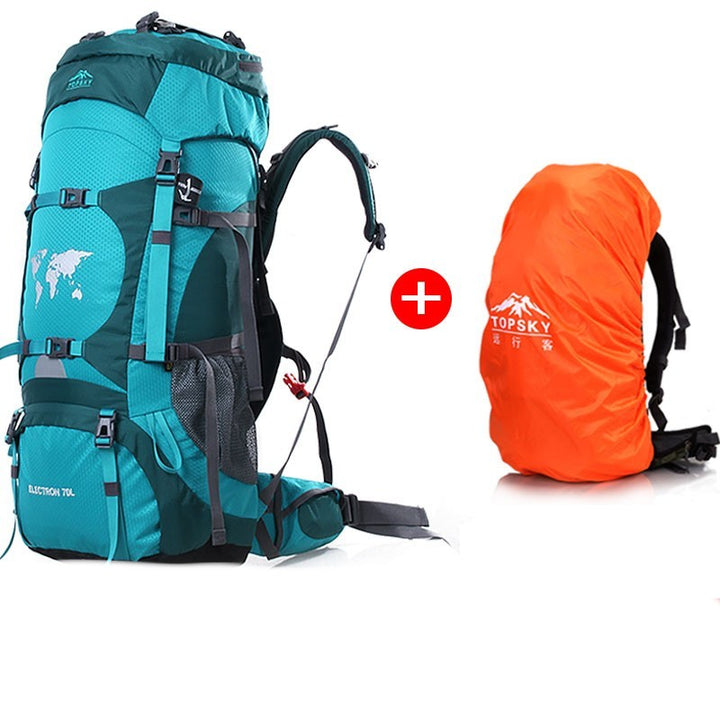 Unleash Your Adventure with the Water-splashing Multifunctional Hiking Backpack