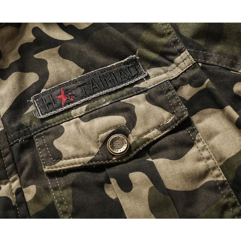 Men's Camouflage Outerwear Jacket