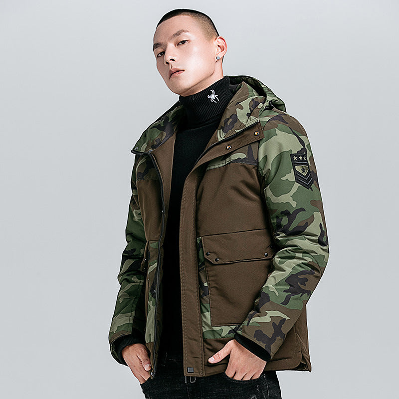 Military Camouflage cotton men's jacket