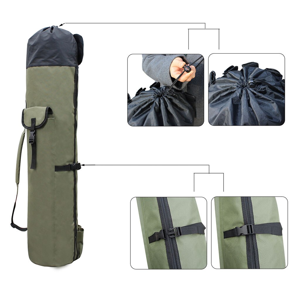 Fishing rod storage fishing rod bag