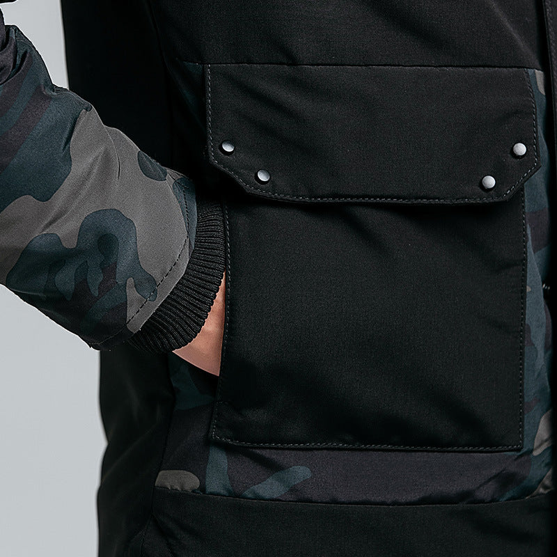 Military Camouflage cotton men's jacket