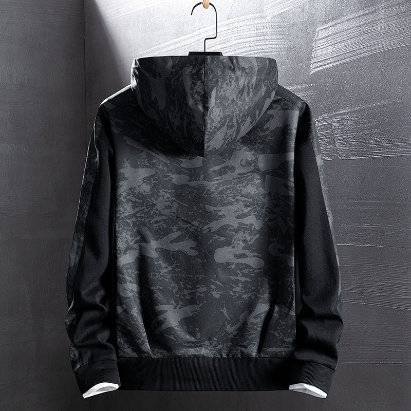 Camouflage Sweater Men's Hoodie Jacket