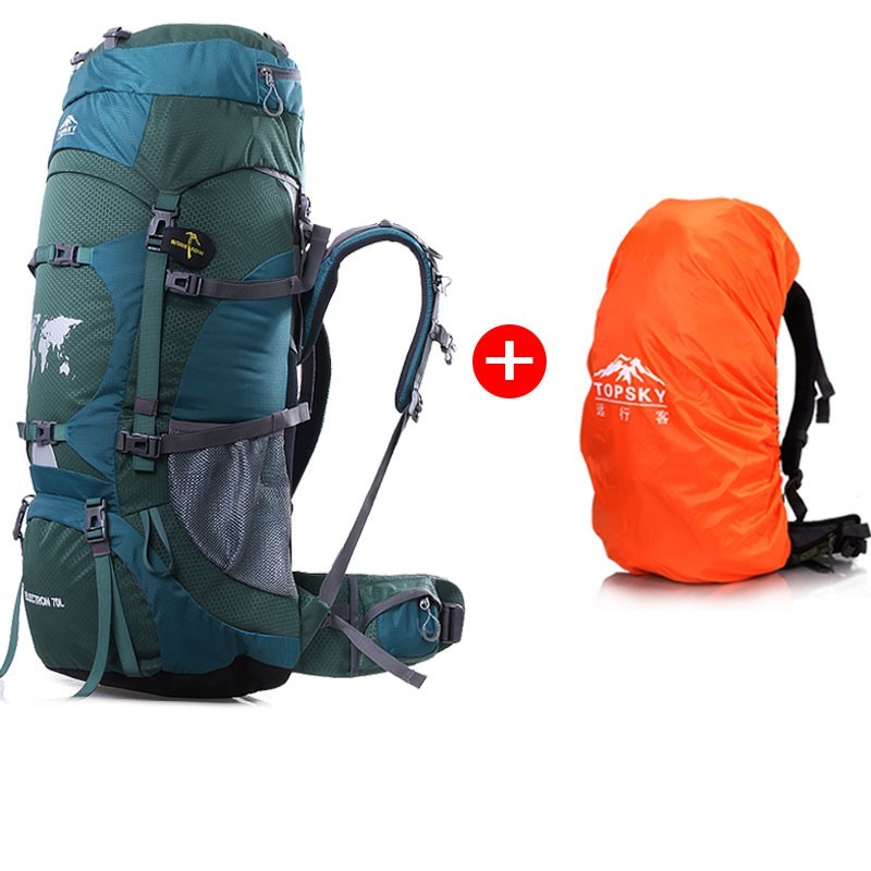 Water-splashing Multifunctional Hiking Backpack