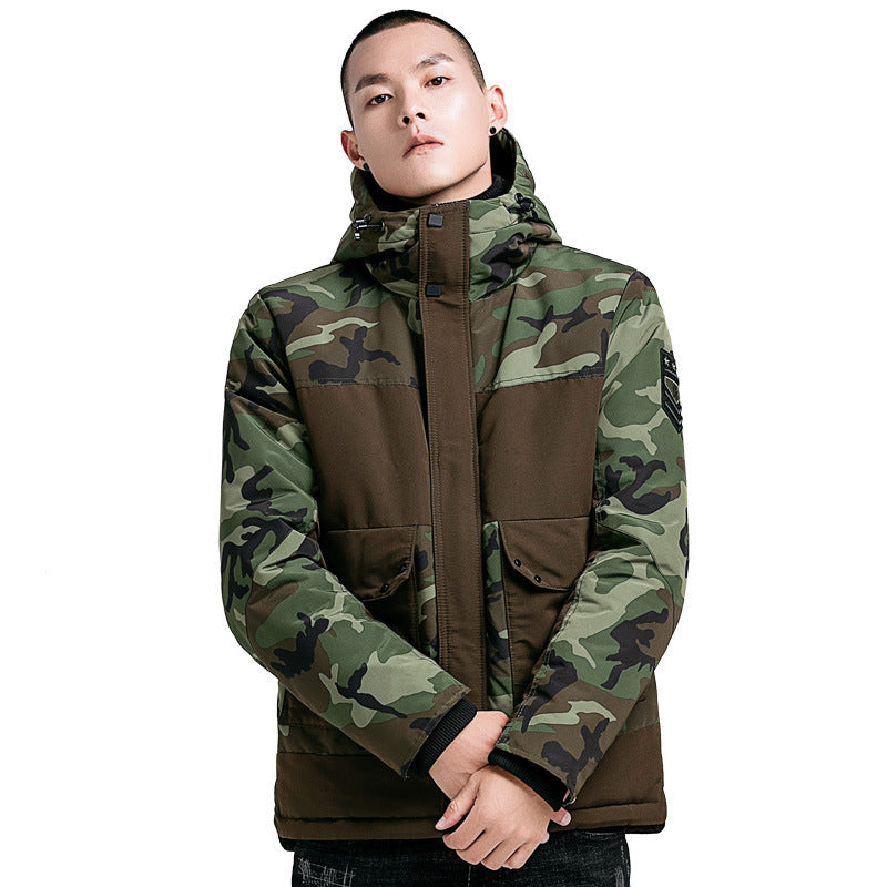 Military Camouflage cotton men's jacket