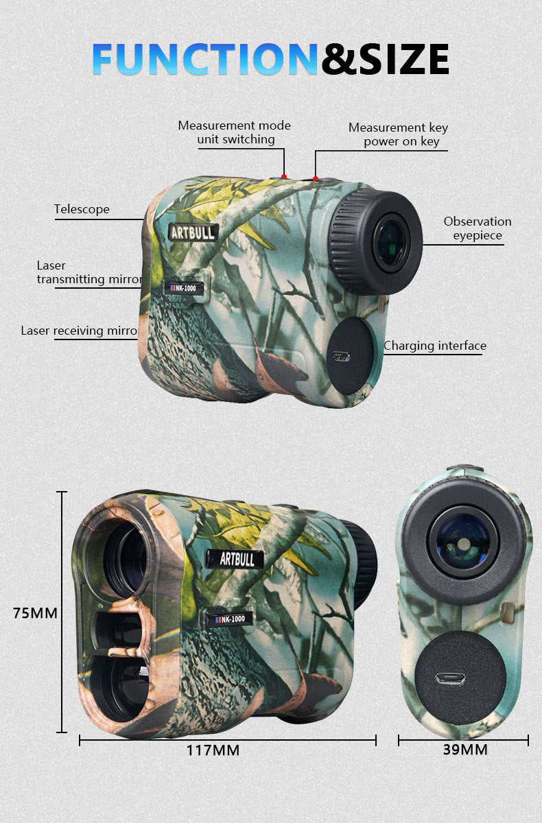 Camouflage Golf Rangefinder Hunting