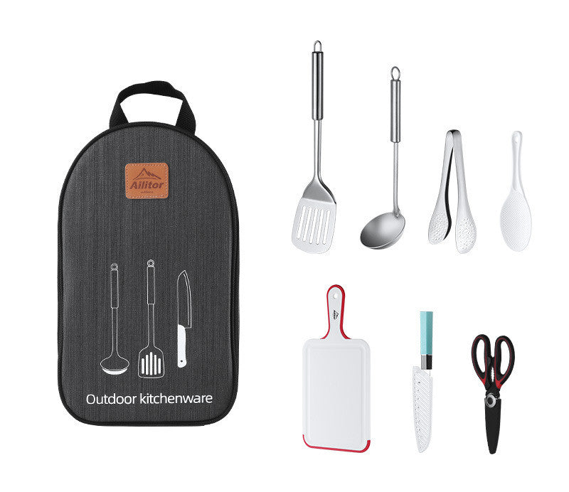 Outdoor storage bag camping cookware