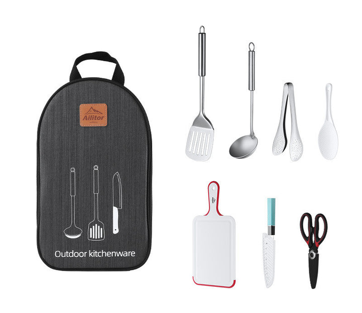 Outdoor storage bag camping cookware