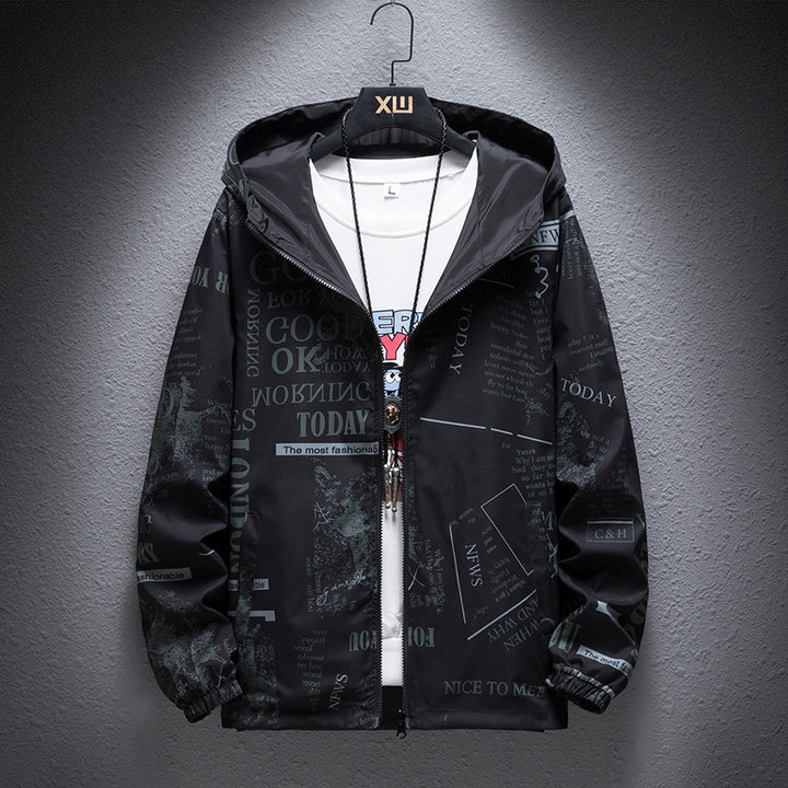 Men's Camouflage Reversible Jacket