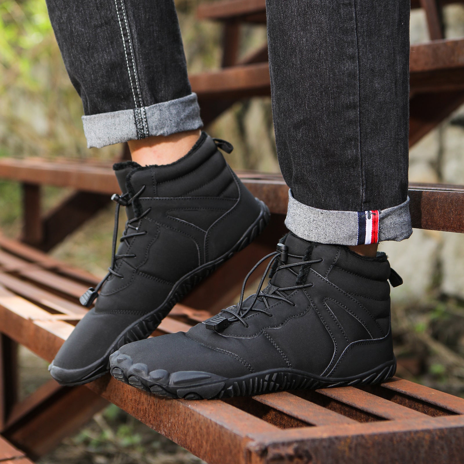 Five Fingers Non-slip Snow Boots