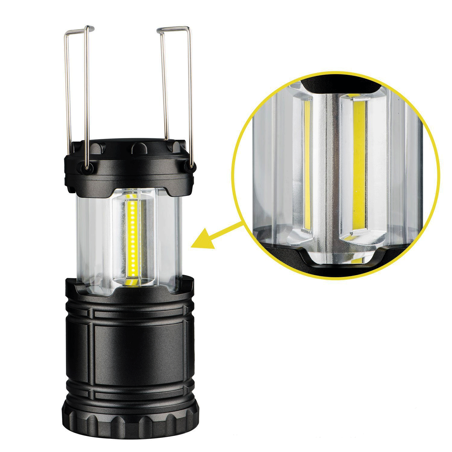 LED Outdoor portable telescopic lantern