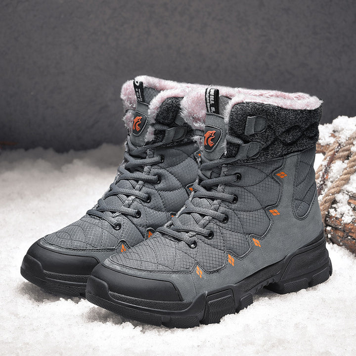 Men's Cotton  High-Top Velvet Warm Boots