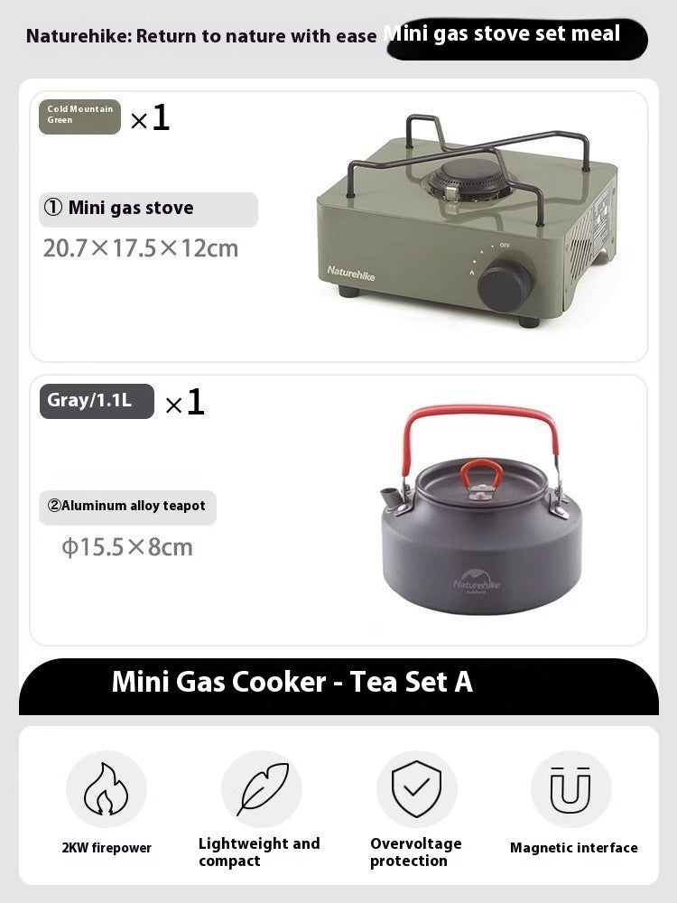 Outdoor Camping Mini Portable Gas Stove