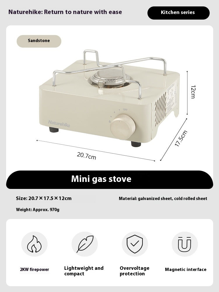Outdoor Camping Mini Portable Gas Stove