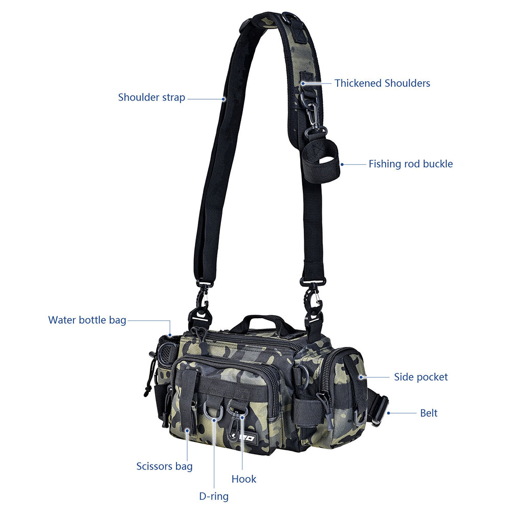 Green Dark Night Camo Fishing Gear