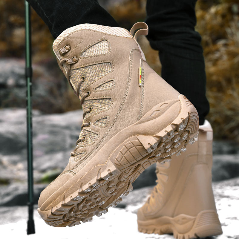 Hi-top Hiking Shoes