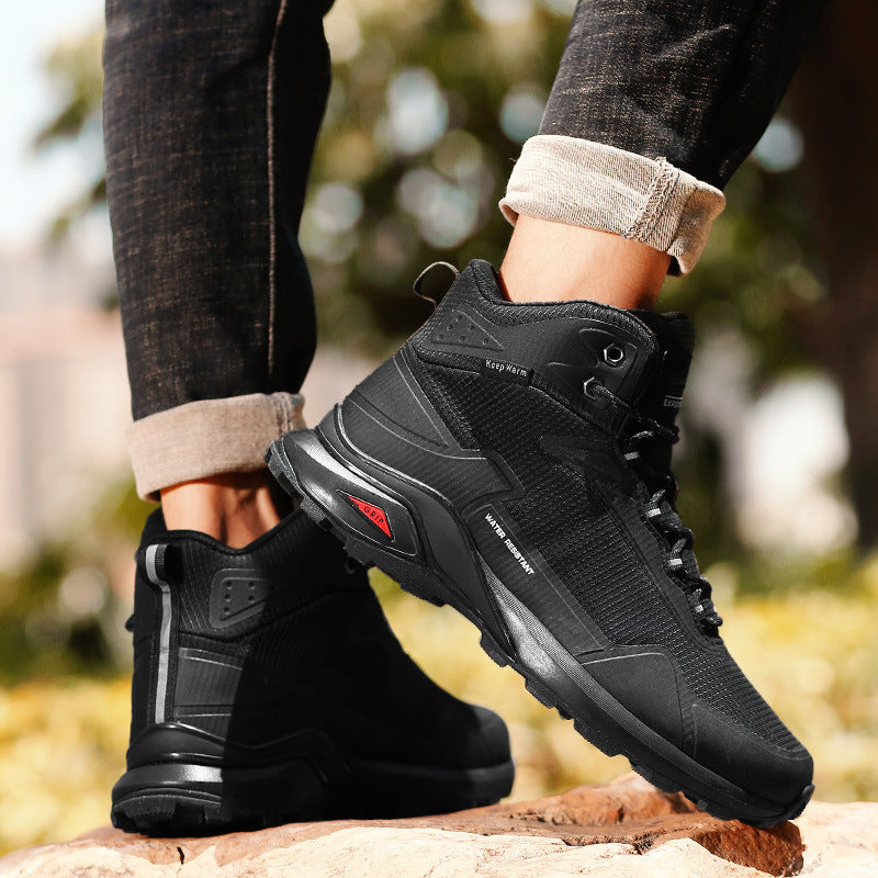 Large Size High-top Hiking Shoes