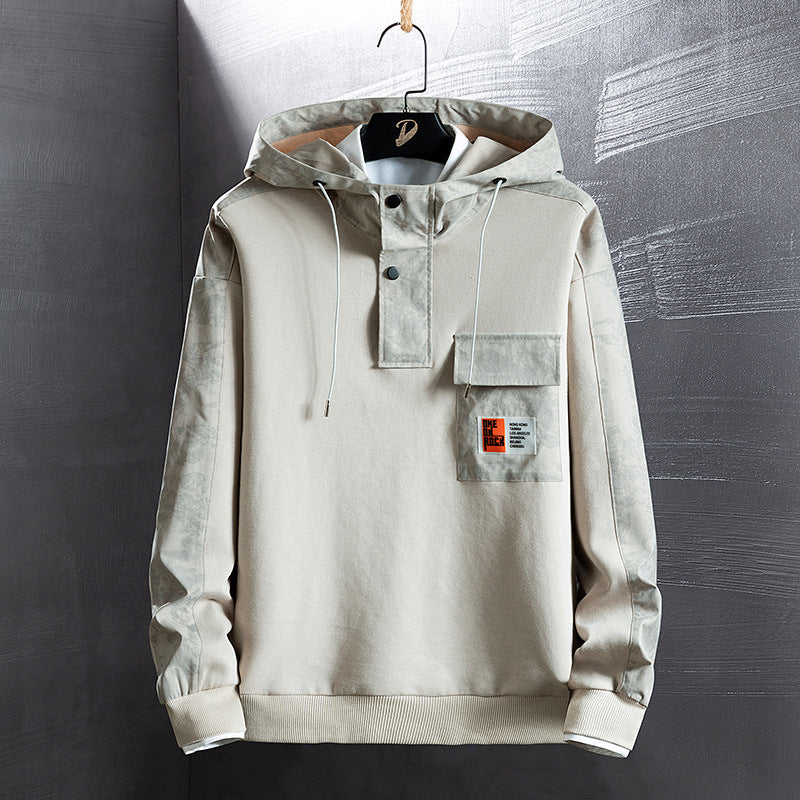 Camouflage Sweater Men's Hoodie Jacket