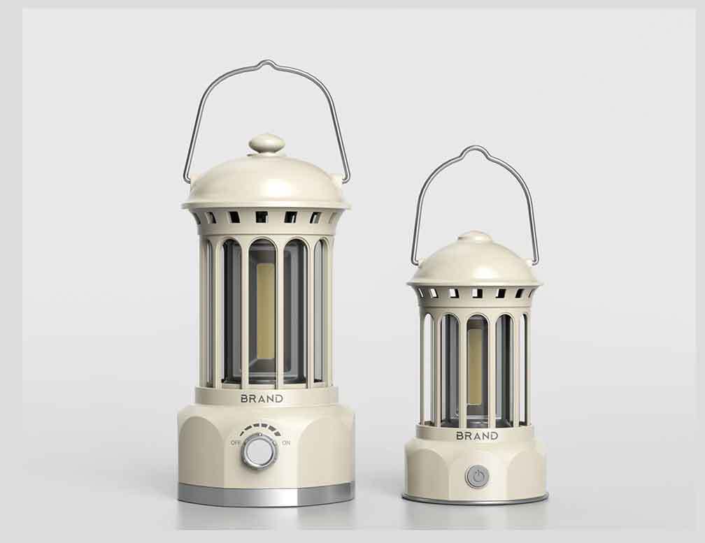 Outdoor Vintage Style USB Rechargeable Lantern