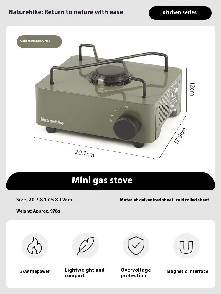 Outdoor Camping Mini Portable Gas Stove
