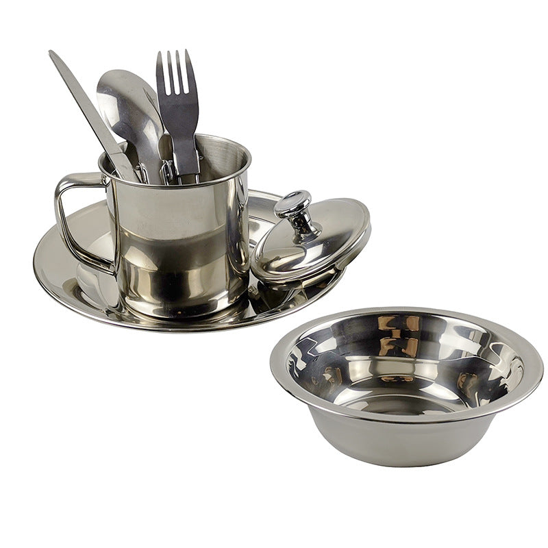 Outdoor Camping Tableware Cookware Set