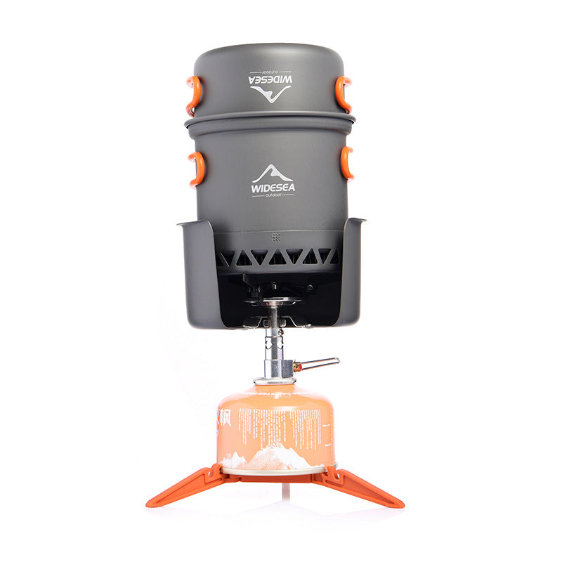 Outdoor Heat-Collecting Camping Cooking Gear