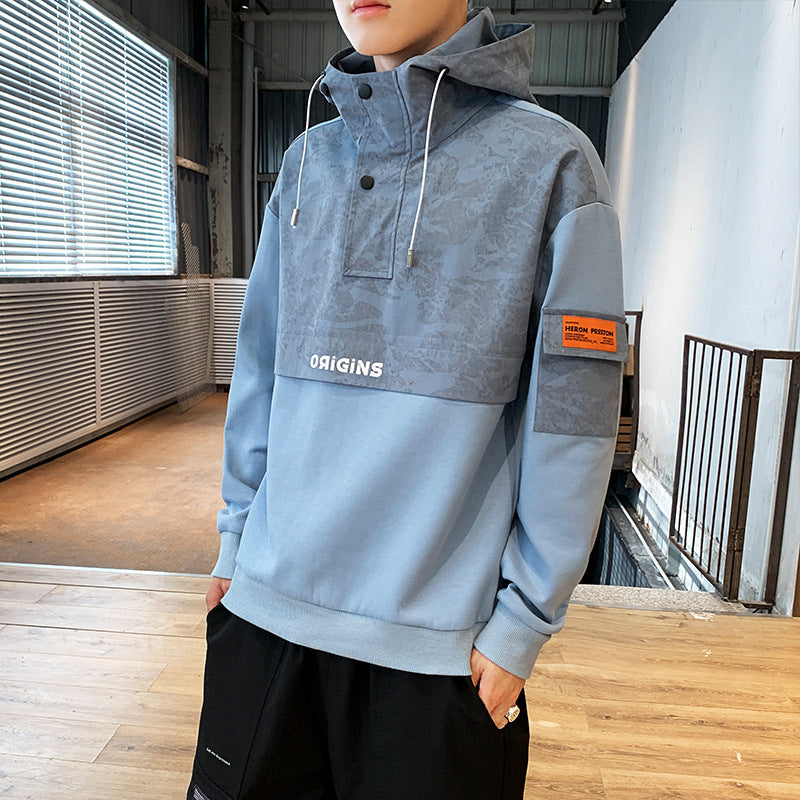Camouflage Sweater Men's Hoodie Jacket