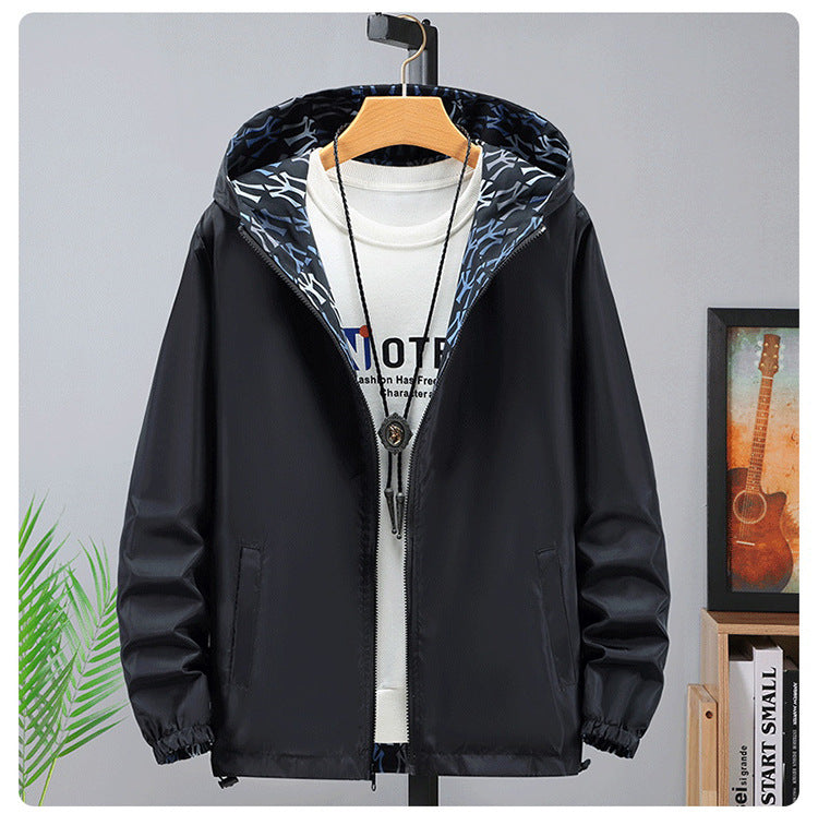 Men's Camouflage Reversible Jacket