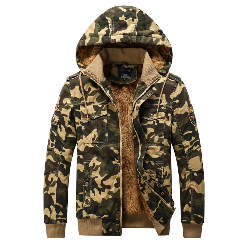 Men's Camouflage Outerwear Jacket