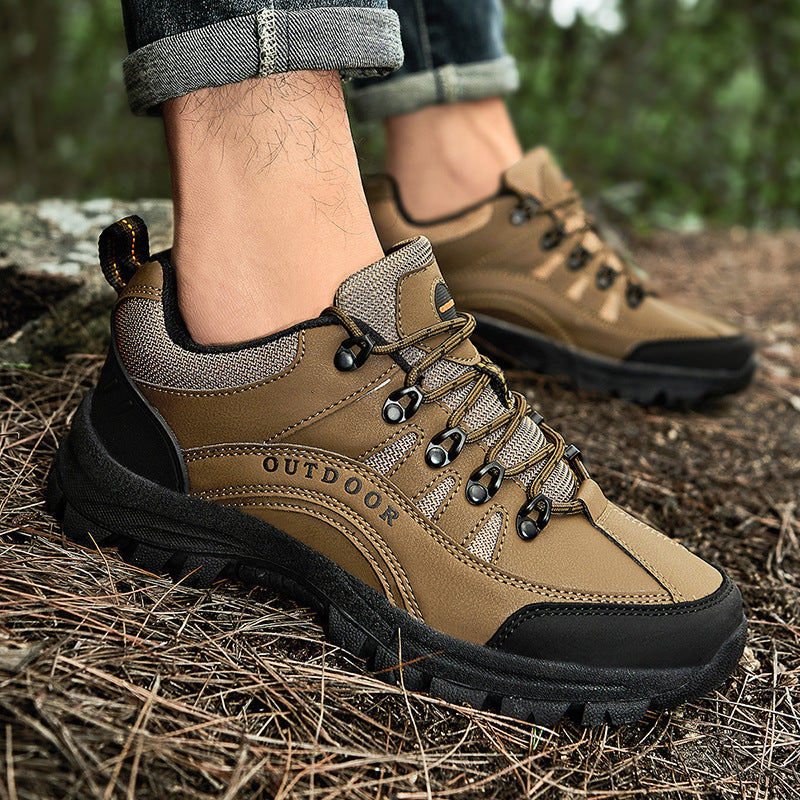 Men's Winter Outdoor Leather Shoes