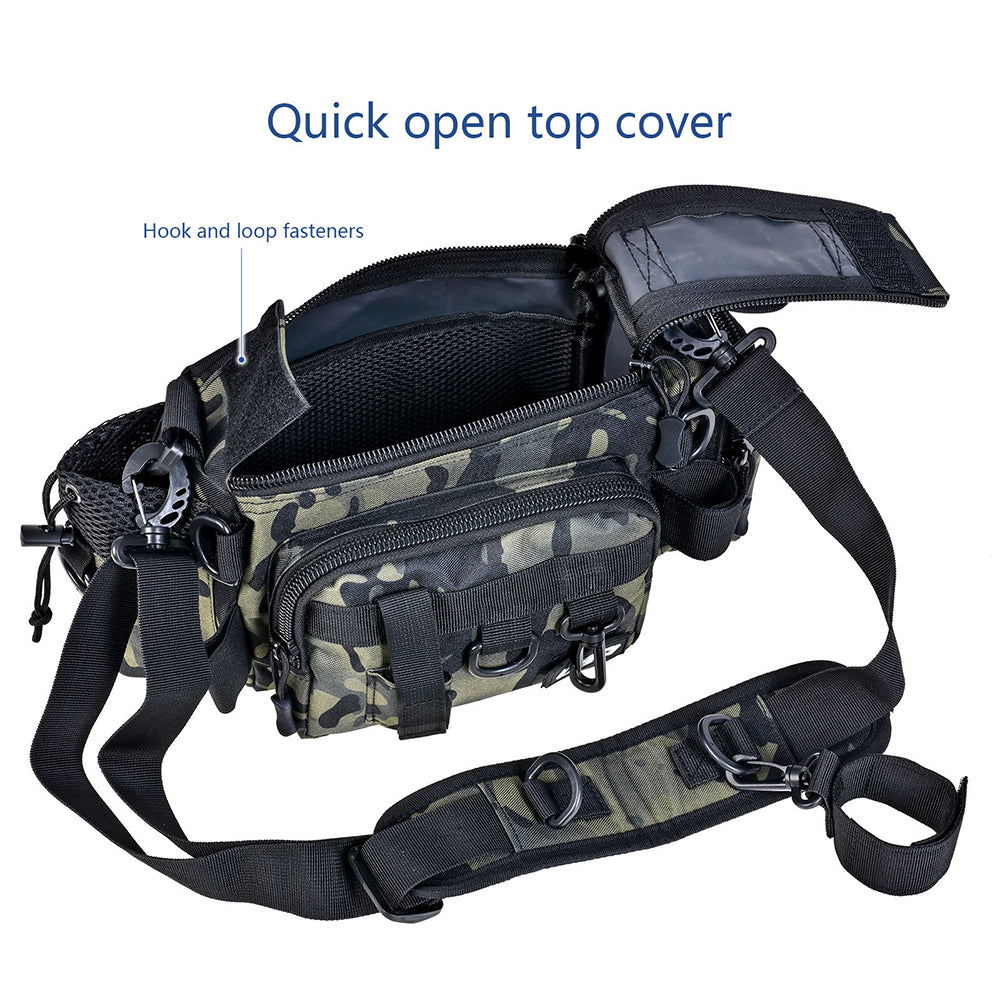 Green Dark Night Camo Fishing Gear