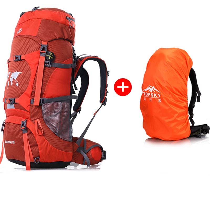 Water-splashing Multifunctional Hiking Backpack