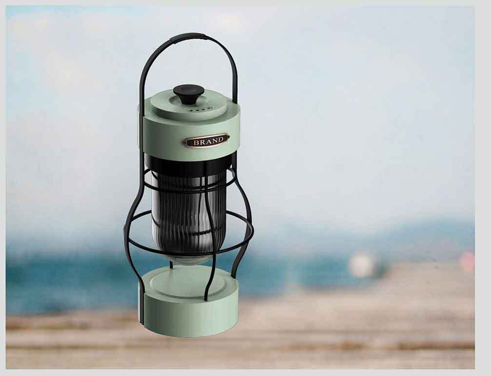 Outdoor Vintage Style USB Rechargeable Lantern